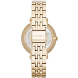 Fossil Jacqueline Champagne Dial Gold-tone Ladies Watch ES3547