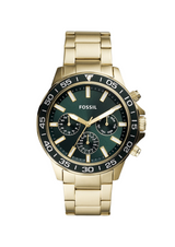 Fossil Bannon Multifunction Gold-Tone Green Dial Men’s Watch BQ2493 - Watch
