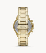 Fossil Bannon Multifunction Gold-Tone Green Dial Men’s Watch BQ2493 - Watch
