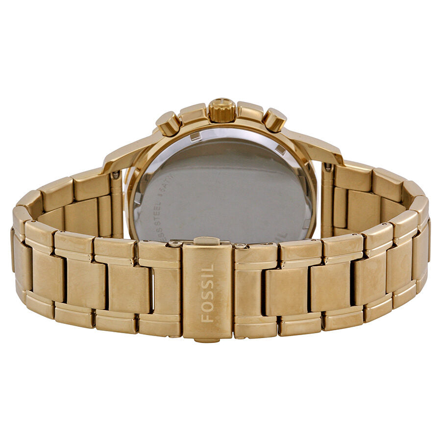 Fossil Dean Chronograph Champagne Dial Gold-tone Men's Watch FS4867 - The Watches Men & CO #3