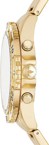 Fossil Garrett Chronograph Quartz Gold Dial Men’s Watch FS5772 - Watch
