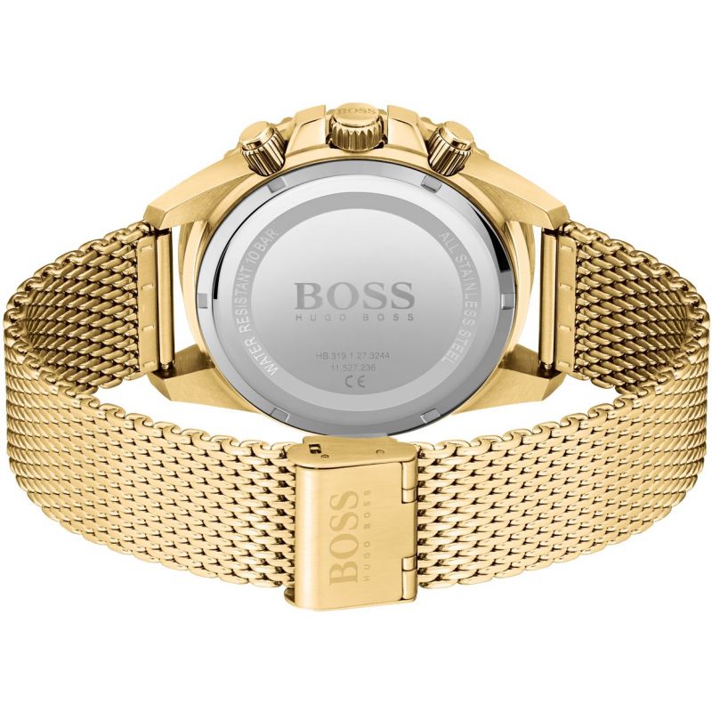 Hugo Boss Admiral Gold Chronograph Men’s Watch 1513906 - Watch