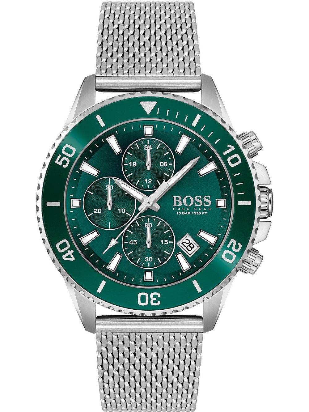 Hugo Boss Admiral Green Dial Men's Watch 1513905 - The Watches Men & CO