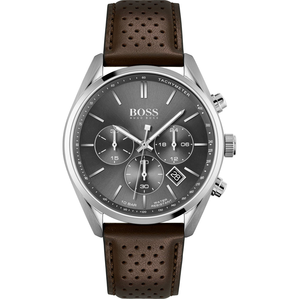 Hugo Boss Champion Brown Chronograph Men's Watch 1513815 - The Watches Men & CO