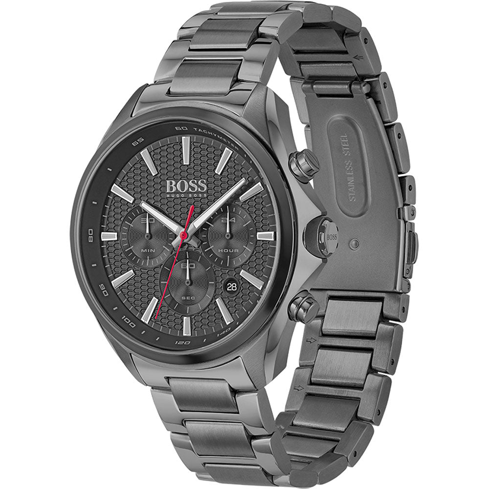 Hugo Boss Distinct Grey Chronograph Men's Watch 1513858 - The Watches Men & CO #2