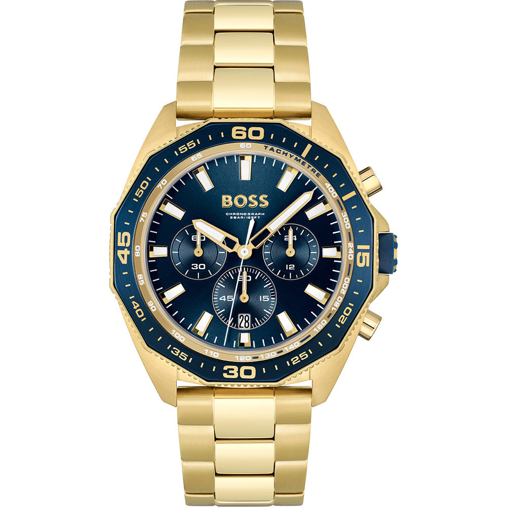 Hugo Boss Energy Gold Chronograph Men's Watch 1513973 - The Watches Men & CO