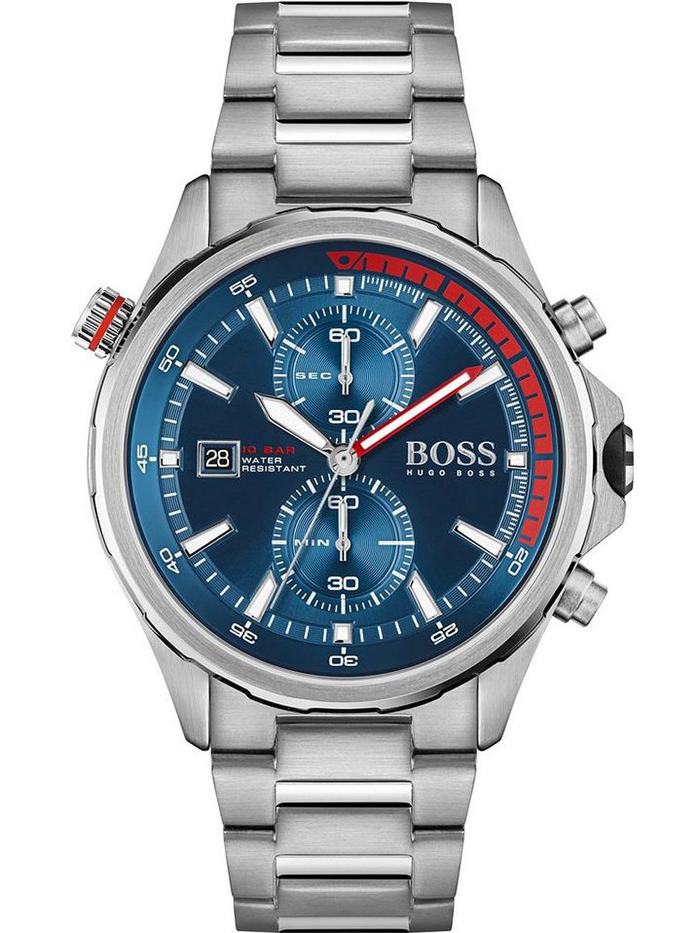 Hugo Boss Globetrotter Analogue Blue Dial Women's Watch 1513823 - The Watches Men & CO