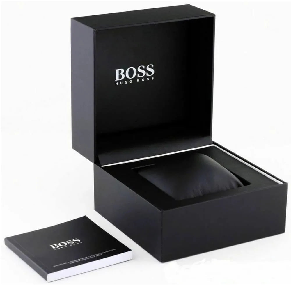 Hugo Boss Grand Prix Grey Dial Men’s Watch 1513633 - Watch