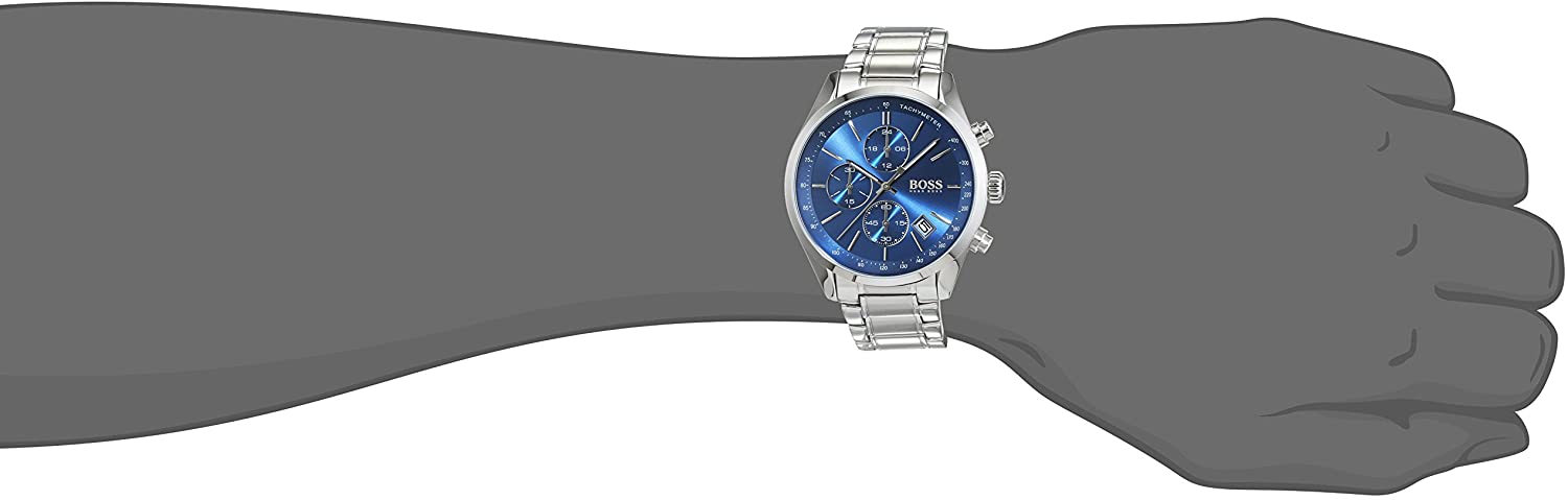 Hugo Boss Grand Prix Mens Chronograph Classic Design HB1513478 - The Watches Men & CO #4