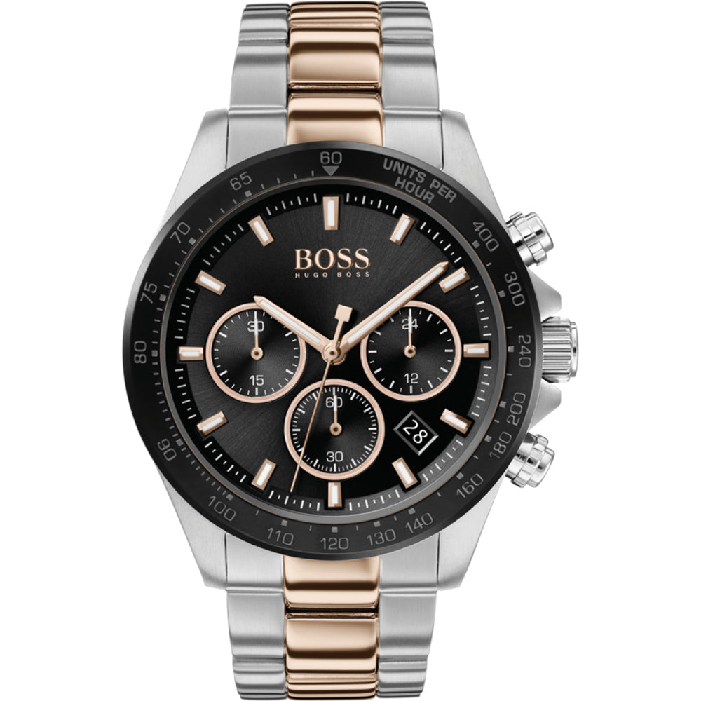 Hugo Boss Hero Two Tone Chronograph Men's Watch 1513757 - The Watches Men & CO