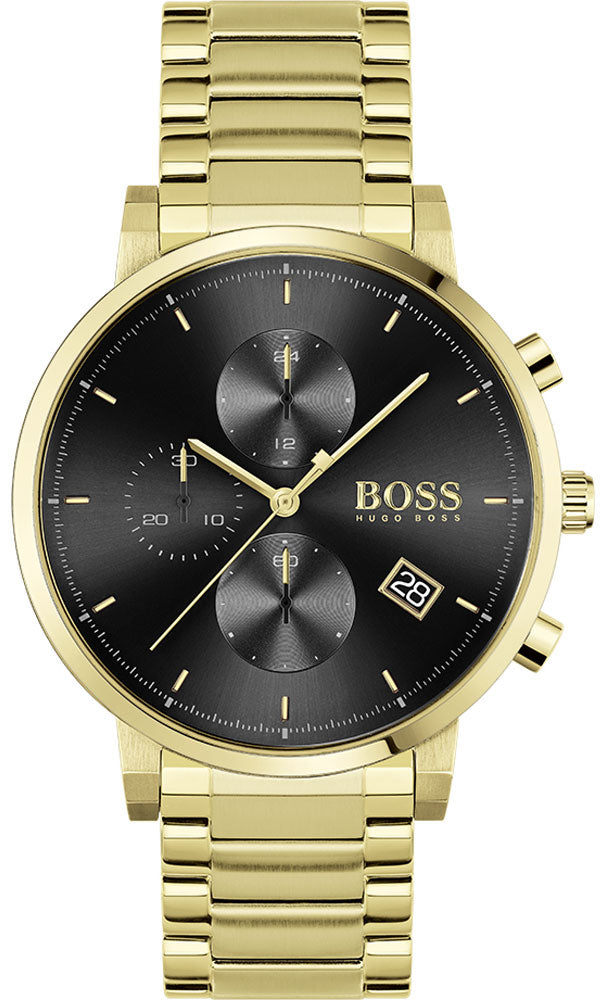 Hugo Boss Integrity Gold Chronograph Men's Watch 1513781 - The Watches Men & CO