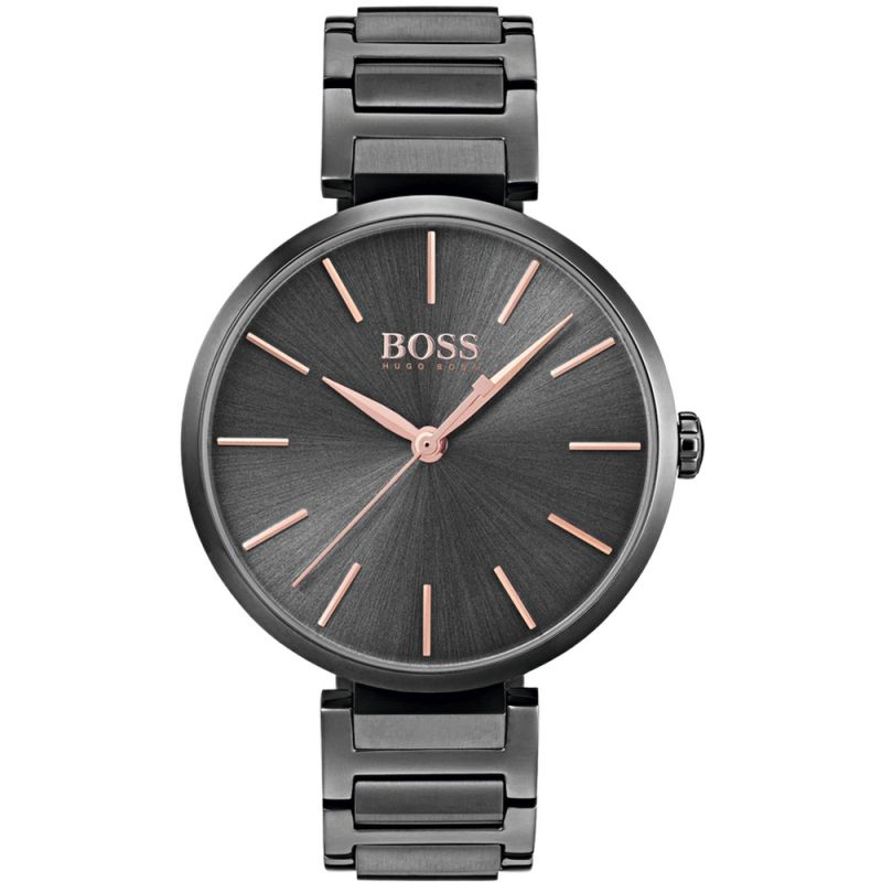 Hugo Boss Marina Quartz Grey Dial Ladies Watch 1502416 - Watch