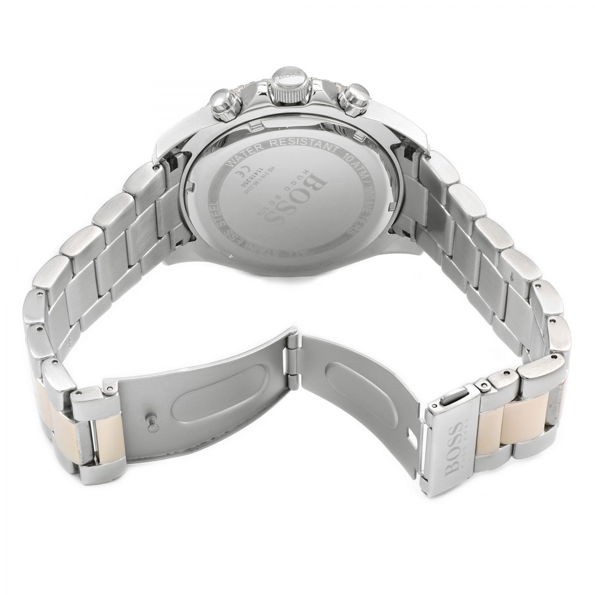 Hugo Boss Ocean Edition Chronograph Two-Tone Men's Watch#1513705 - The Watches Men & CO #5