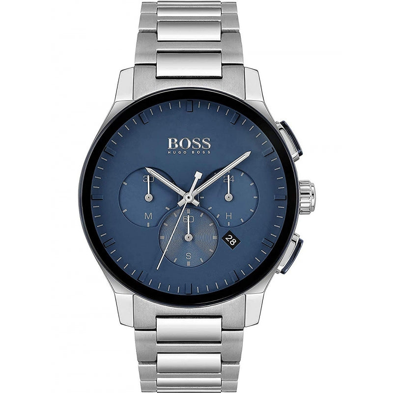 Hugo Boss Peak Blue Dial Chronograph Men's Watch 1513763 - The Watches Men & CO