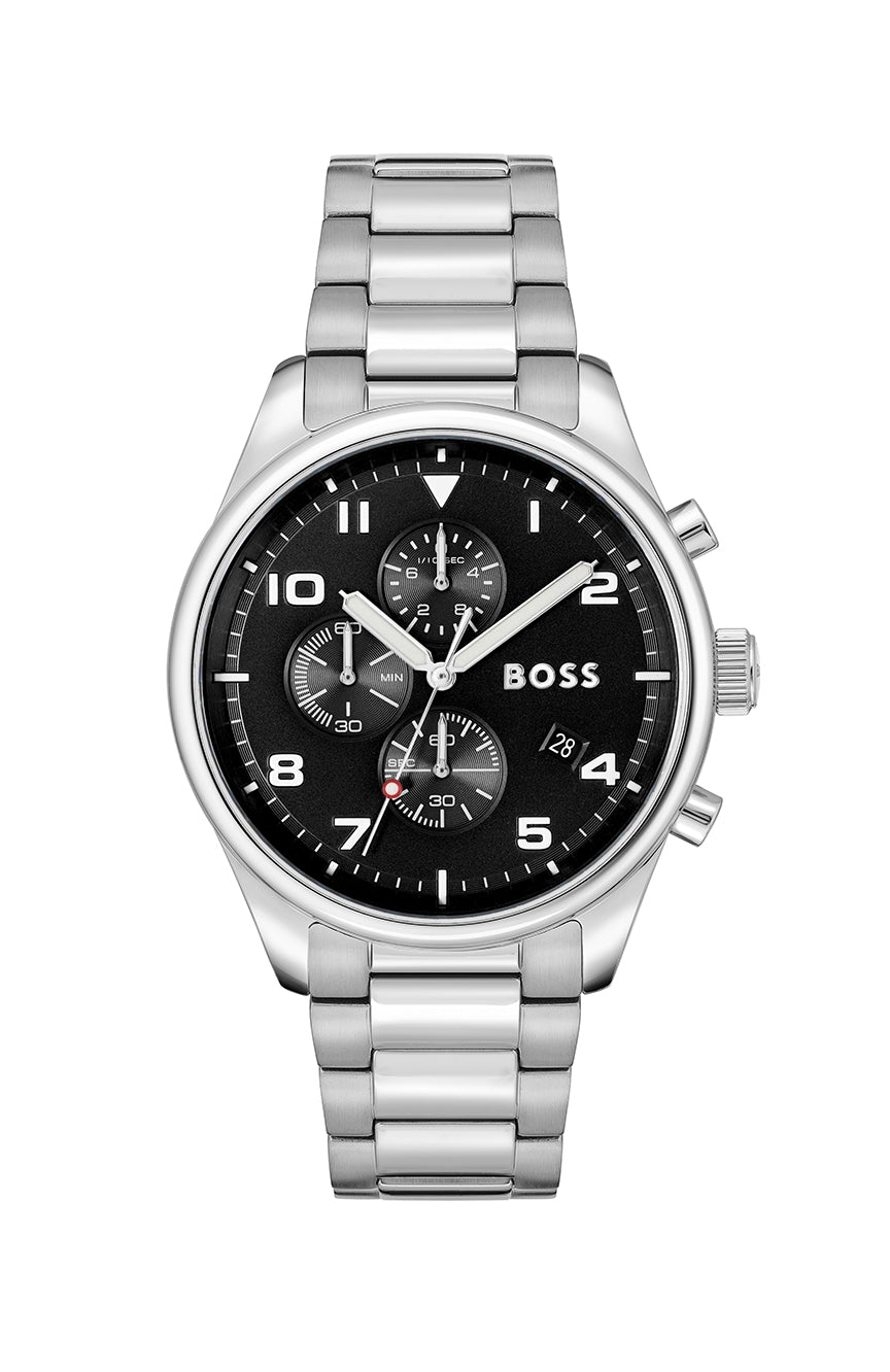 Hugo Boss Quartz Silver Chrograph Women's Watch 1514008 - The Watches Men & CO