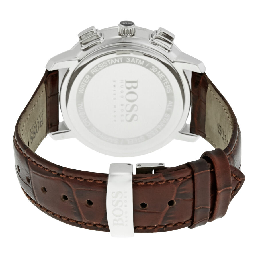 Hugo Boss Swiss Made Slim Chronograph Men's Watch 1513263 - The Watches Men & CO #3