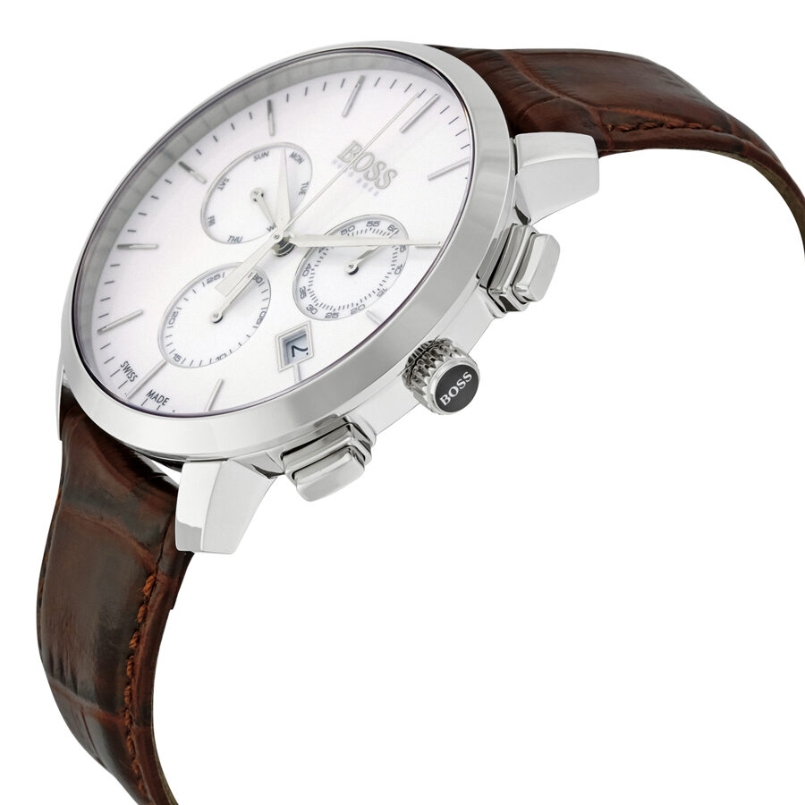 Hugo Boss Swiss Made Slim Chronograph Men's Watch 1513263 - The Watches Men & CO #2