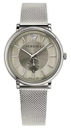 VERSACE DYLOS AUTOMATIC GMT 42MM SLIVER MEN'S WATCH - VBQ060017