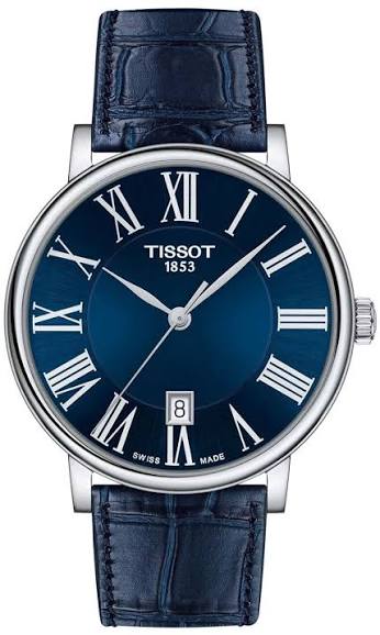 Tissot Carson Premium Quartz Blue Dial Men's Watch T122.410.16.043.00
