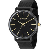 Invicta Angel Quartz Black Dial Ladies Watch 39371 - The Watches Men & Co