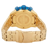 Invicta Aviator Chronograph Blue Dial 18kt Gold-plated Men's Watch 19173 - The Watches Men & Co #3