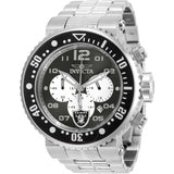 Invicta NFL Oakland Raiders Chronograph Quartz Men's Watch 30279 - The Watches Men & Co