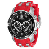 Invicta Pro Diver Chronograph GMT Quartz Black Dial Men's Watch 34009 - The Watches Men & Co