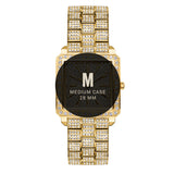 JBW Cristal Quartz Diamond Crystal Gold Dial Ladies Watch#GRANDTIME - The Watches Men & Co #6