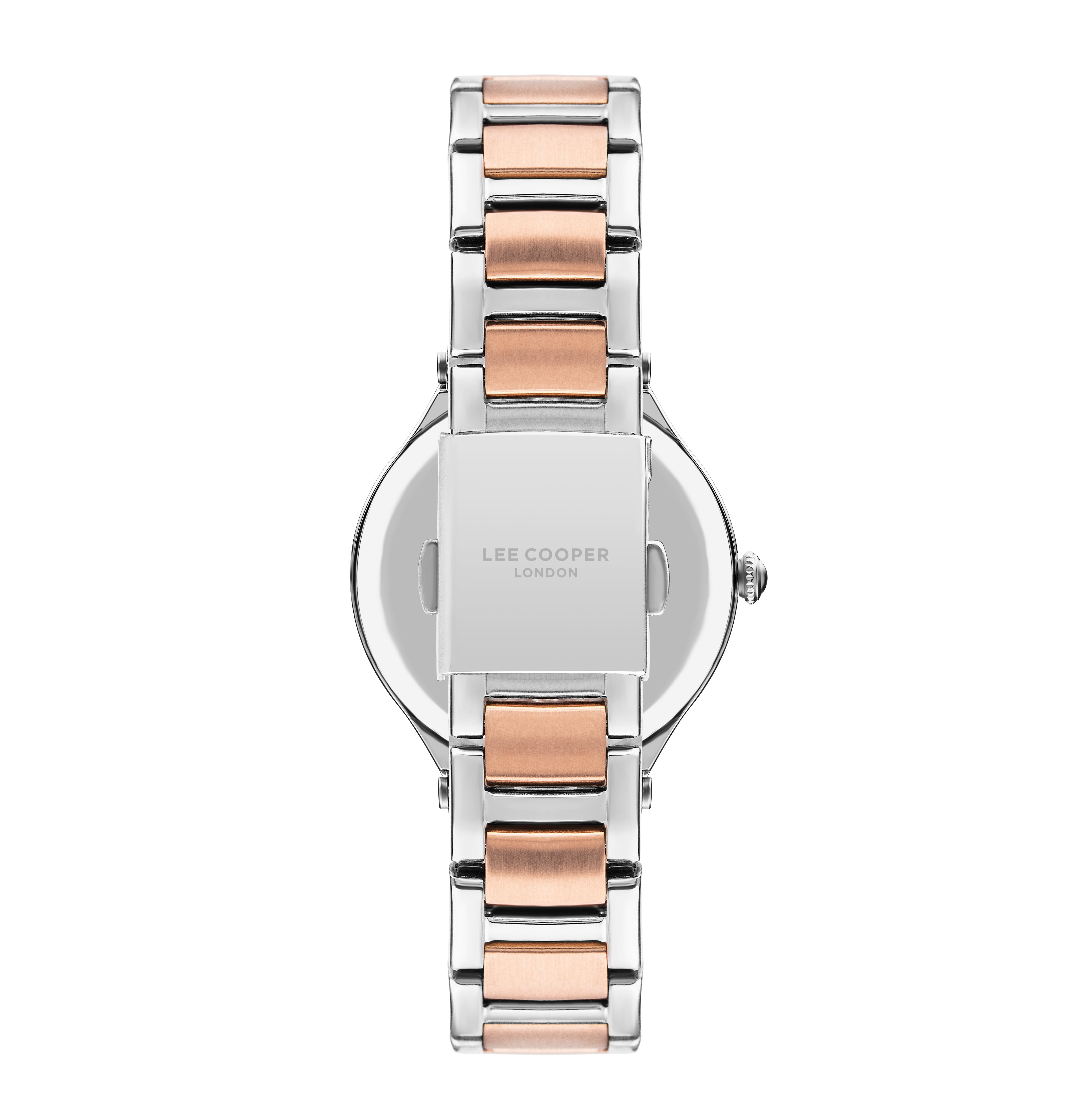 Lee Cooper LC07440.520 watch caseback engraved with Lee Cooper London branding