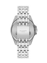 Lee Cooper Men’s 43 MM Silver Analog Red Dial Watch – LC07954.380 - Watch