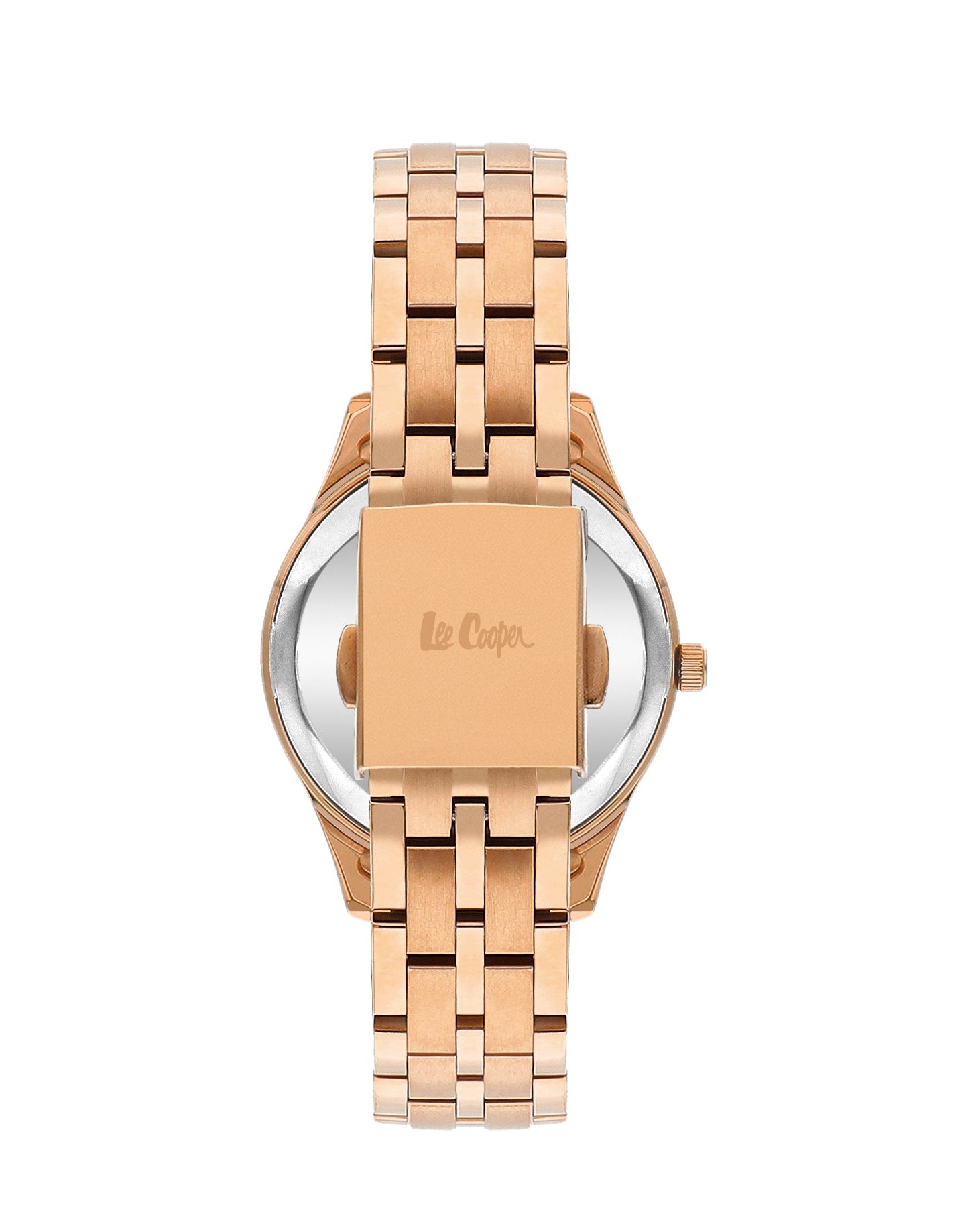 Lee Cooper Women’s 34 MM Rose Gold Analog Metal Strap Watch – LC07928.430 - Watch