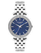 Lee Cooper Women’s 34 MM Silver Analog Blue Dial Watch – LC07864.390 - Watch