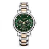 Lee Cooper Women’s 35 MM Silver & Rose Gold Analog Stainless Steel Watch - Watch