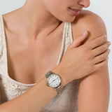 Marc By Marc Jacobs Baker White Dial Steel Ladies Watch MBM3242 - Watch