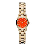 Marc By Marc Jacobs Henry Dinky Orange Dial Ladies Watch MBM3202 - The Watches Men & CO