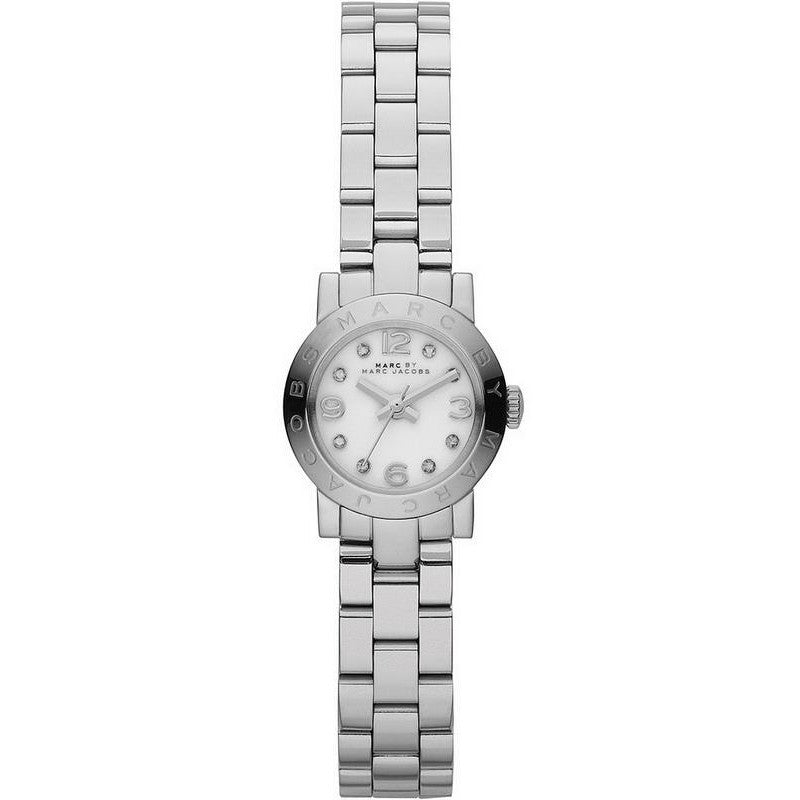 Marc by Marc Jacobs Amy Dinky silver dial stainless steel ladies watch with matching bracelet