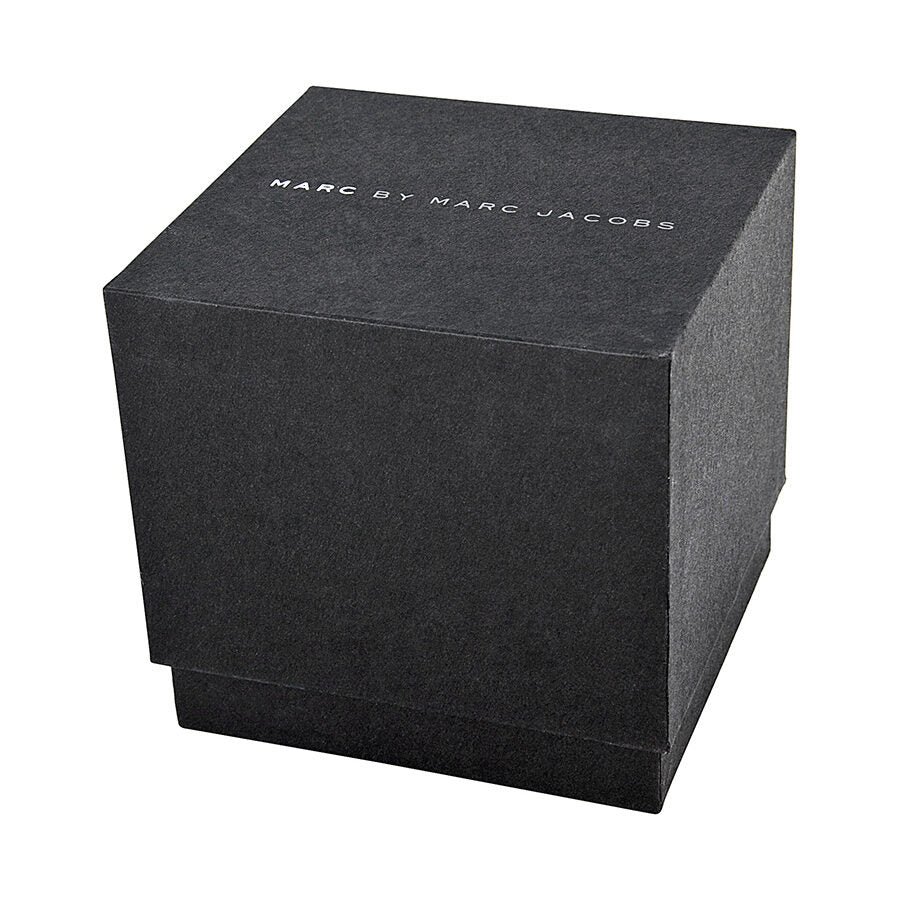 Marc By Marc Jacobs branded black watch presentation box