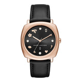 Marc Jacobs Womens 'Mandy' Quartz Stainless Steel and Leather Watch MJ1565 - The Watches Men & CO