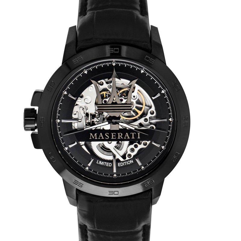 Maserati Automatic Black Dial Stainless Steel Men's Watch R8821119006 - The Watches Men & CO