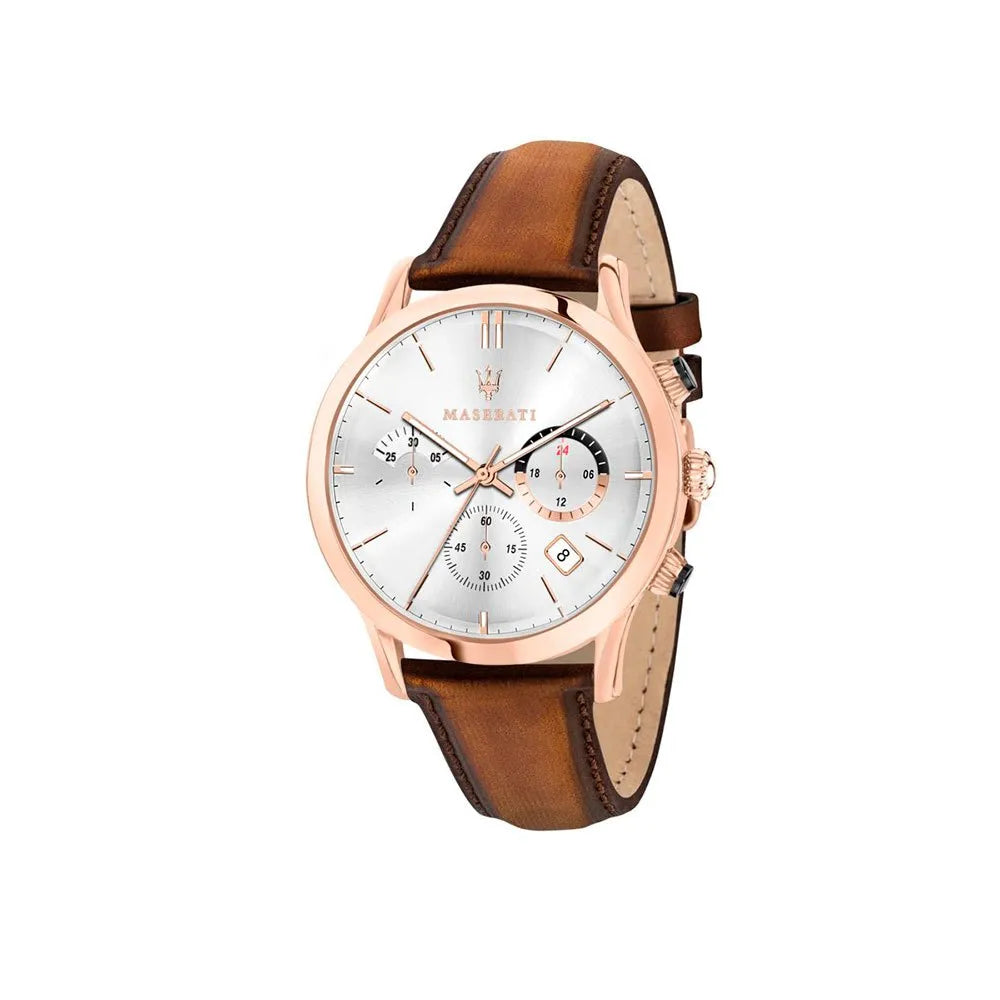 Maserati Ricordo Chronograph Silver Dial Men's Watch R8871633002