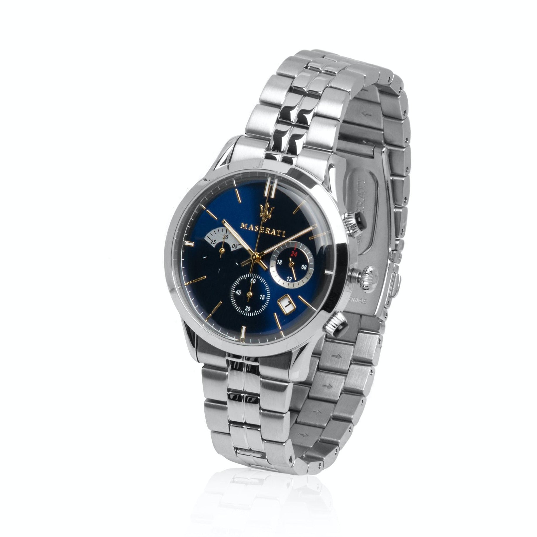 Maserati Ricordo Chronograph Blue Dial Men’s Watch R8873633001 - Watch
