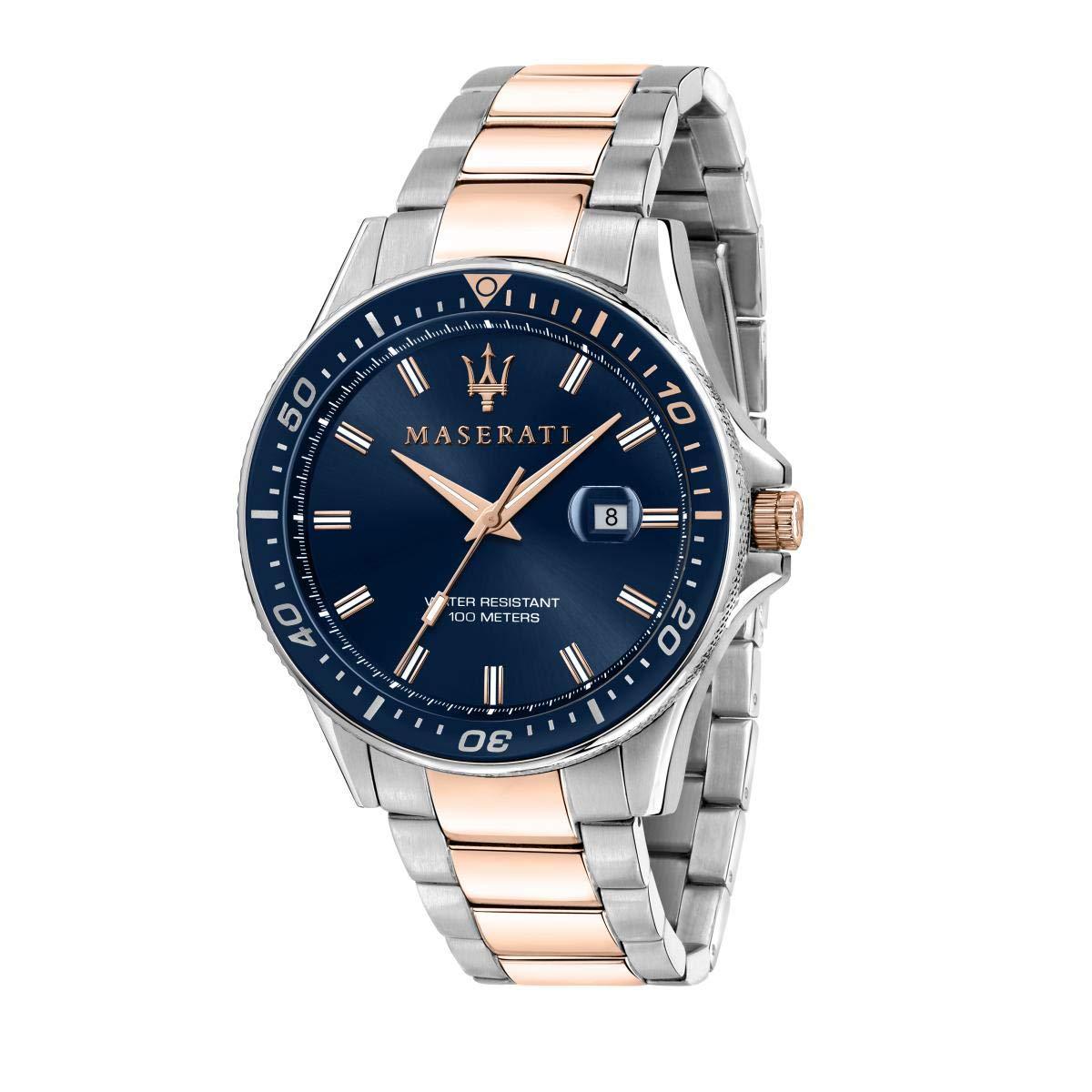 Maserati Sfida Analog Blue Dial Men's Watch R8853140003 - The Watches Men & CO