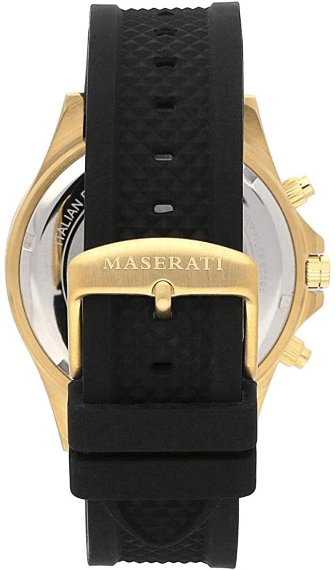 Maserati Sfida Chronograph Black Men's Watch R8871640001 - The Watches Men & CO #3