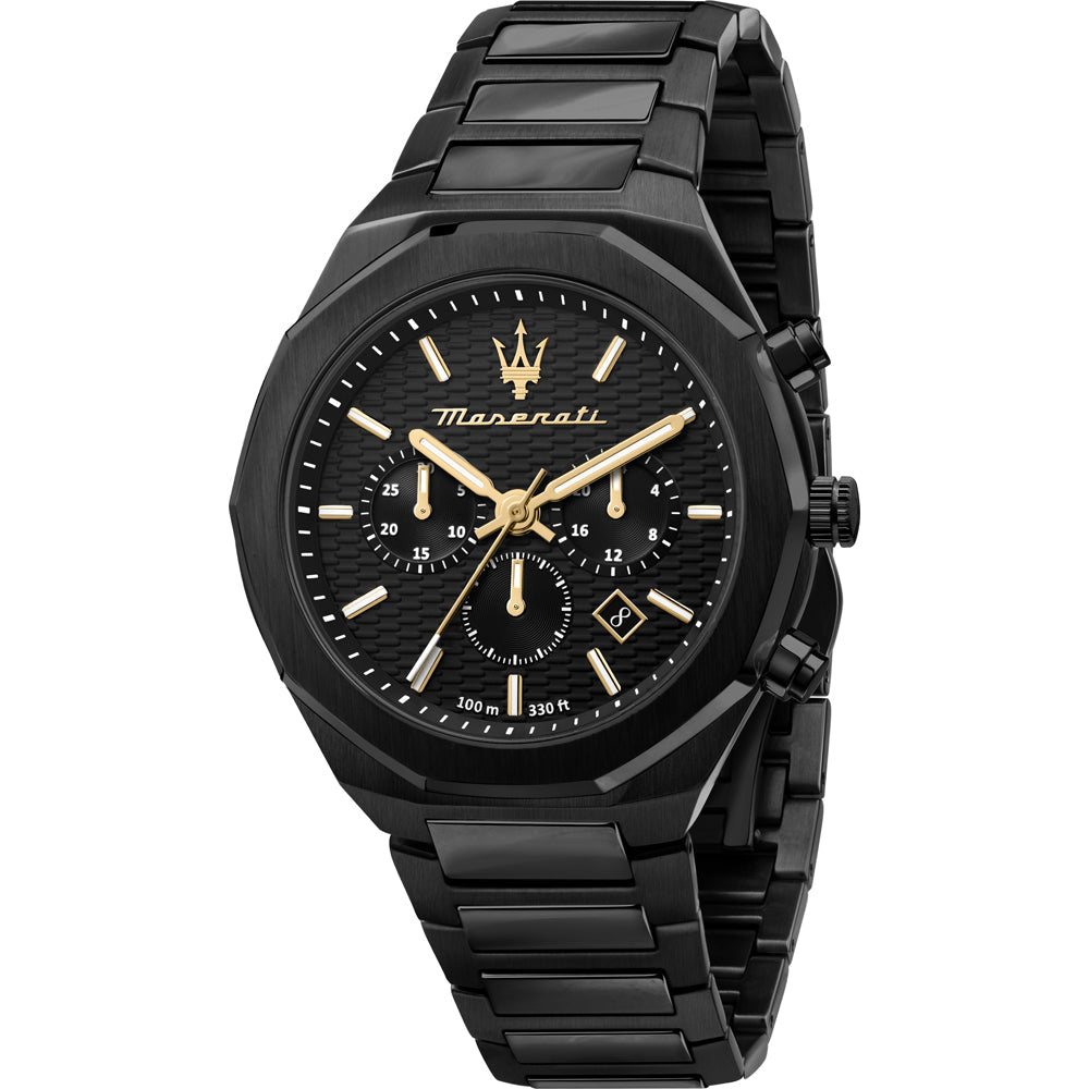 Maserati Stile Black Chronograph R8873642005 - The Watches Men & CO