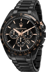 Maserati Traguardo Chronograph Black Men's Watch R8873612048 - The Watches Men & CO