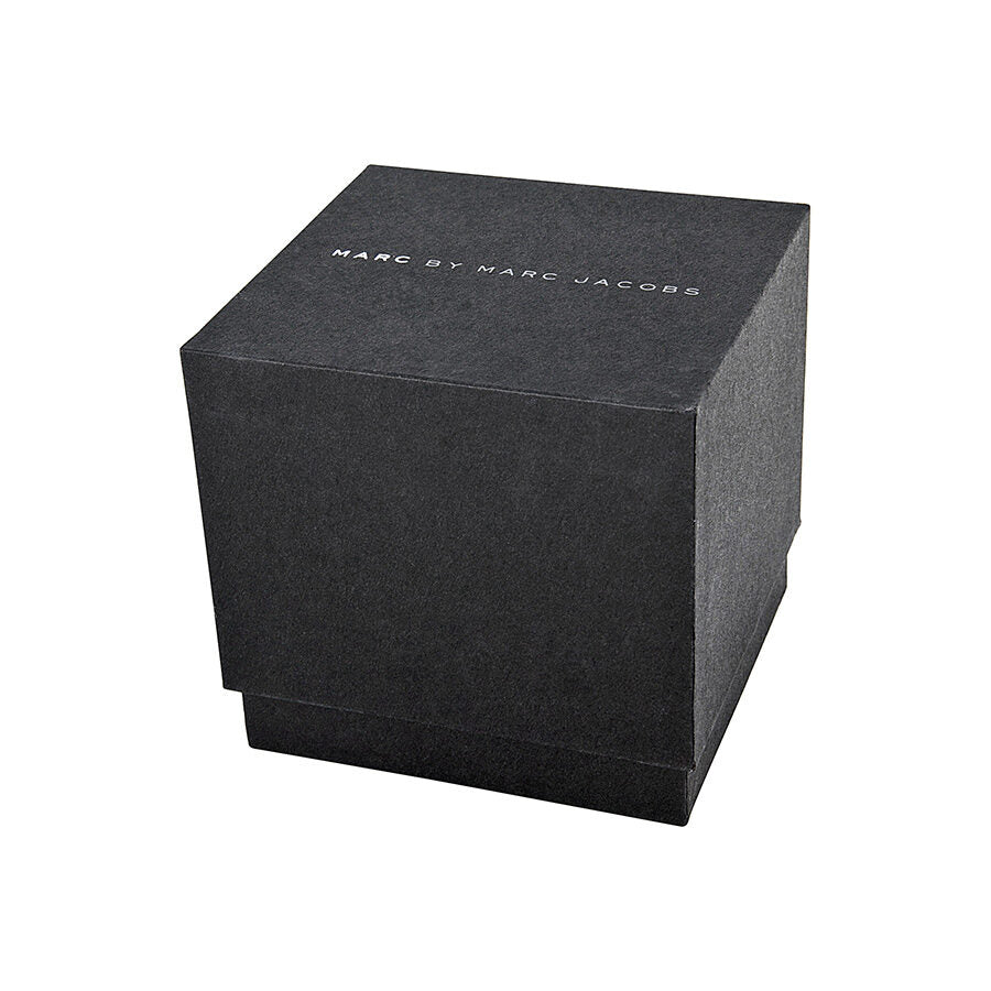 Marc By Marc Jacobs Baker watch presentation box in black