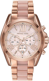 Michael Kors Bradshaw Chronograph Quartz Ladies Watch #MK6830 - The Watches Men & Co