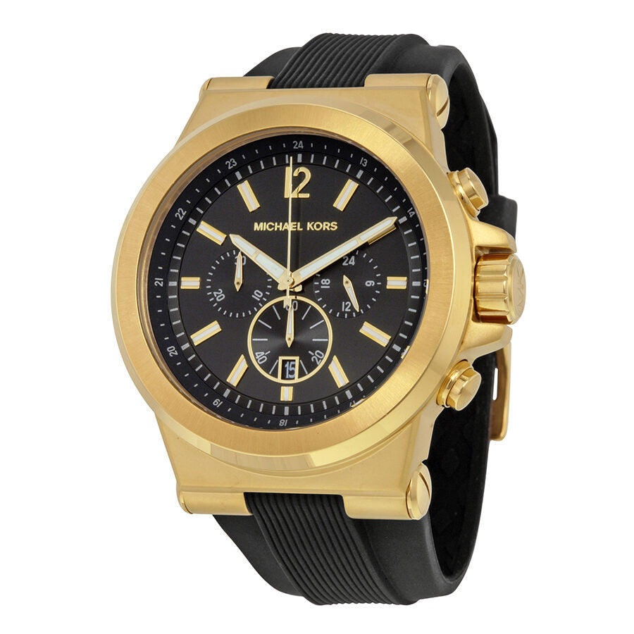 Michael Kors Dylan Chronograph Black Dial Men's Watch MK8445 - The Watches Men & CO