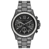 Michael Kors Everest Chronograph Quartz Crystal Black Dial Ladies Watch MK6974 - Watch