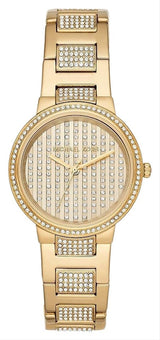 Michael Kors Gabbi Pave Gold Women’s Watch MK3985 - Watch
